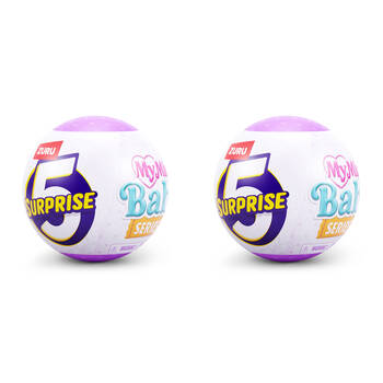 2PK Zuru 5 Surprise My Mini Baby Series 2 Display Dolls Miniatures Kids/Children 3y+