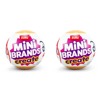 2PK Zuru Mini Brands Create Disney Snacks Series 1 Kids/Children 14y+