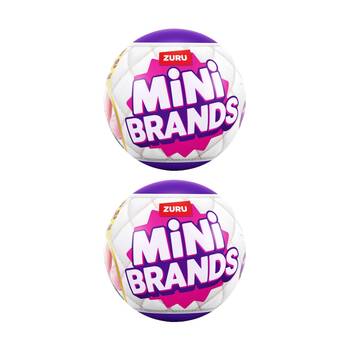2PK Zuru Mini Brands Fashion Series 4 Miniatures Kids/Children - 3y+ Assorted