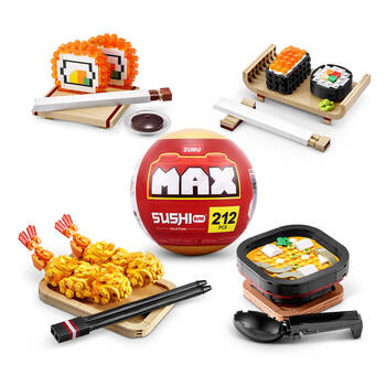 Zuru Max Premium Sushi Bar Brick Building Set Collection Kids/Children 8y+