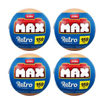 4PK Zuru Max Premium Retro Series 2 Guitar & Amp Miniatures Kids/Children - 8y+