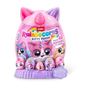 Zuru Rainbocorns Eggzania Kittymania Soft Toy Plush Kids/Children - 3y+