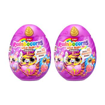 2PK Zuru Rainbocorns Sparkle Wild Heart Surprise Series 1 Toy - 3y+ Assorted