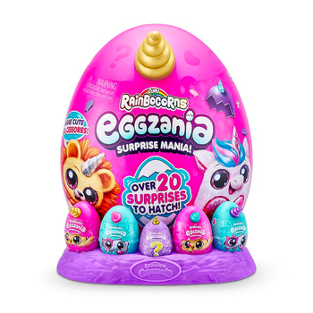 Zuru Rainbocorns Eggzania Surprise Collectible Hatch Egg Kids Toy 3+