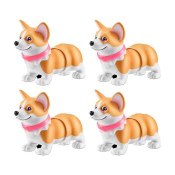 4PK Zuru Pet's Alive Booty Shakin Pups Miniatures Kids/Children - 3y+ Assorted