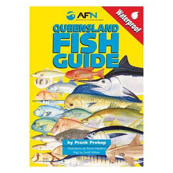 AFN QLD Waterproof Fish Guide Book 64-Pages 14.5x10.5cm