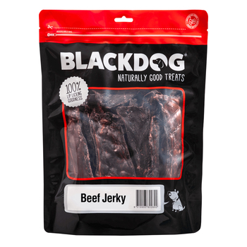 Blackdog Naturally Good Dog Treats Beef Jerky 500g
