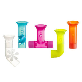 Pipes Building Bath Toy Set - 5pc - 12m+