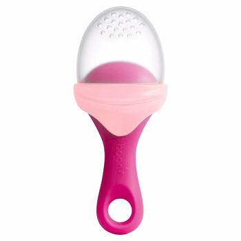Boon Pulp Silicone Feeder Pink Blush 6m+