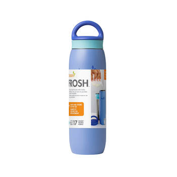 Boon Frosh Stainless Steel Breast Milk Storage Flask/Container Blue 700ml