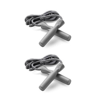 2PK Body Sculpture 275cm Nylon Skip/Jump Rope w/ Plastic Handles