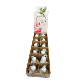 12PK Nature Island Calcium Bell Bird/Pet Supplement Fun Toy