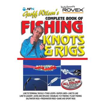 AFN Geoff Wilsons Book of Fishing Knots & Rigs 30x21.5cm