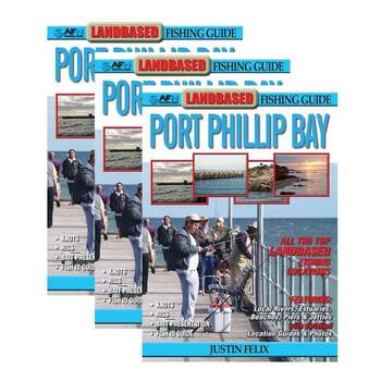 3PK AFN Landbased Guide to Port Phillip Fishing Guide 64-Pages 21x15cm
