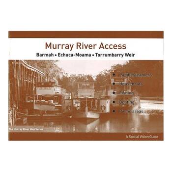 Murray River Access Book #2 Fishing Guide 38-Pages 21x30cm - Brown