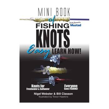 AFN Mini Book of Knots & Rigs Fishing Guide 24-Pages 15.5x11cm Paperback