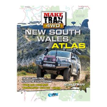 Make Trax 4WD NSW Off-Road Atlas Camping Guide 144-Pages 30x23cm