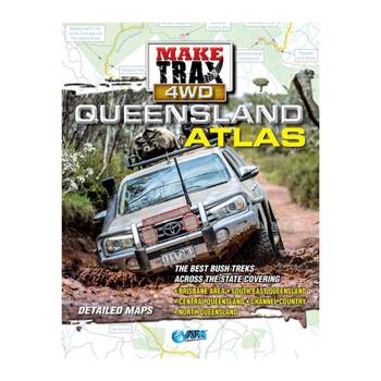 Make Trax 4WD QLD Off-Road Atlas Camping Guide 144-Pages 300x230cm