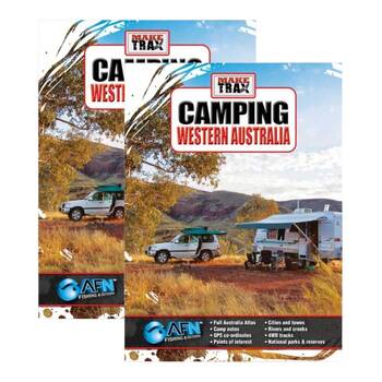 2PK Make Trax Camping Western Australia 96-Pages Book 26.5x19.5cm