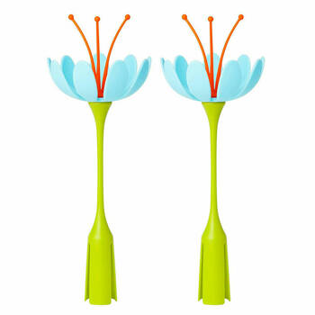 2PK Boon Stem Drying Rack Accessory Blue/Orange