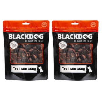 2PK Blackdog Trail Mix Beef/Chicken/Kangaroo 350g Dog/Pet Treat