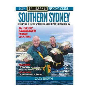 AFN Landbased Guide to Southern Sydney Fishing Guide 80-Pages 21x15cm
