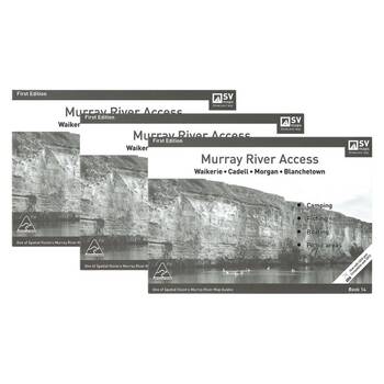 3PK  Murray River Access Book #14 Fishing Guide 22-Pages 29.5x18cm - Grey
