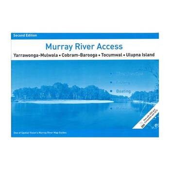 Murray River Access Book #1 Fishing Guide 28-Pages 21x30cm - Blue
