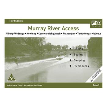 Murray River Access Book #3 Fishing Guide 38-Pages 26.5x18.5cm - Green