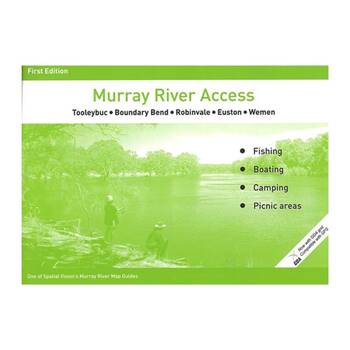  Murray River Access Book #7 Fishing Guide 46-Pages 21x30cm - Green