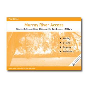  Murray River Access Book #8 Fishing Guide 36-Pages 21x30cm - Orange