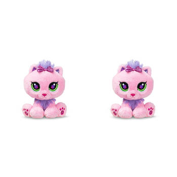 2PK Littlest Pet Shop 6 In Beanies Cuddle Plush Pets S1 - Assorted 4y+