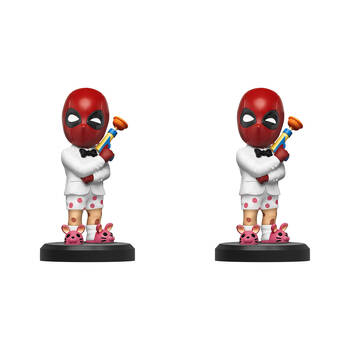 2PK Yume Hero Box Deadpool Action Hero Series Figurine - Assorted 8y+