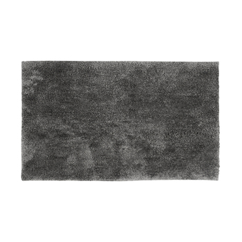 Bambury Microplush Large Bath Mat 50 x 80cm Pewter Woven Raised Pile
