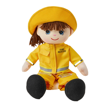 Jiggle & Giggle My Best Friend Ella Firefighter Kids Doll Toy 3y+