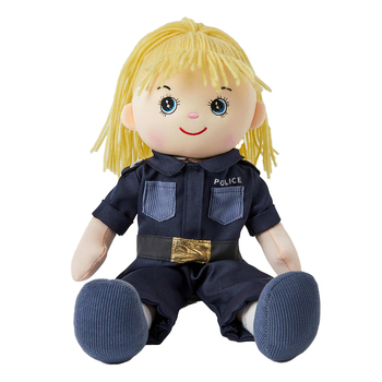 Jiggle & Giggle My Best Friend Lizzy Police Officer Kids Doll Toy 3y+