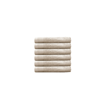 Bambury Ultra soft Elvire Face Washer Buff 33x33cm Cotton Woven