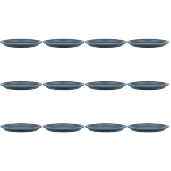 12PK Homeleisure Balconia Round Saucer For 35cm Pot Blue Garden 
