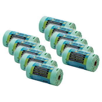 10x 15PK Bonnie Bio Compostable 2-2.5L Multi Purpose Bin Bags