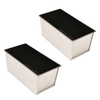 2PK Brunswick Bakers Heavy Duty Baking Tin Alu-Steel Non-Stick 340g