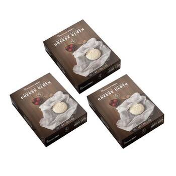 3PK Brunswick Bakers Reusable Cotton Cheese Cloth Unbleached 150x90cm