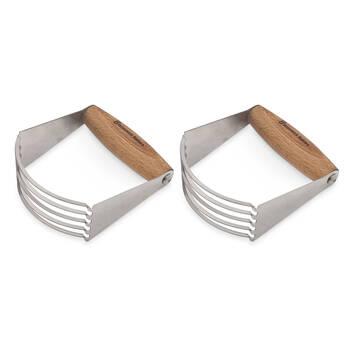 2PK Brunswick Bakers Stainless Steel 5-Blades Pastry Cutter/ Blender