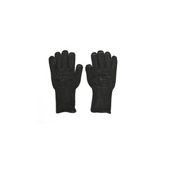 Brunswick Bakers Heat Resistant Baking/BBQ Gloves MED - Black
