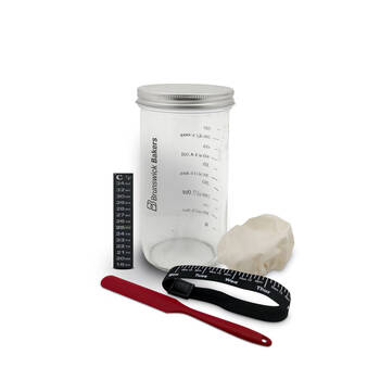 6pc Brunswick Bakers Sourdough Starter Kit Bread Baking Tools
