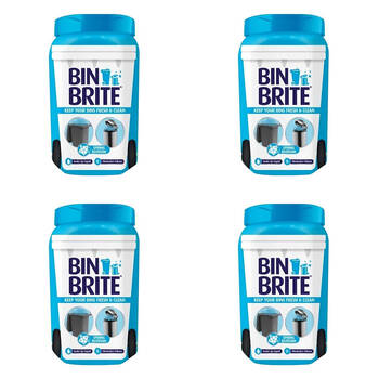 4PK Bin Brite Bin Odour Neutraliser - Spring Blossom 500g