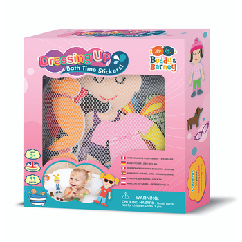Buddy & Barney Bath Time Stickers Dressing Up Kids 3y+