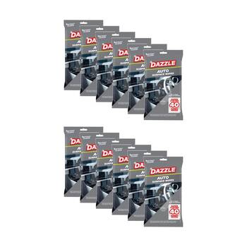 12x 40pc Dazzle Antibacterial Auto Surface Super Strong Jumbo Cleaning Wipes