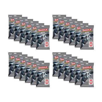 24x 40pc Dazzle Antibacterial Auto Surface Super Strong Jumbo Cleaning Wipes