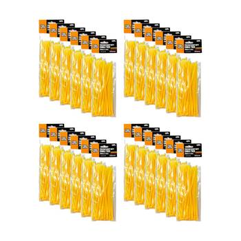24x 40PK Tool Masters Heavy Duty Plastic Cable/Zip Ties 200x4.8mm Assorted