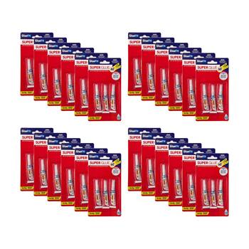 24x 3PK GlueFix Fast Setting Water Resistant Liquid Super Glue 60 Sec Dry 3g